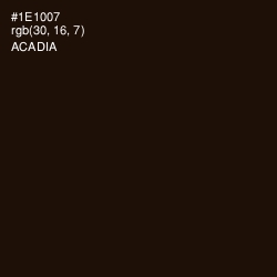 #1E1007 - Acadia Color Image