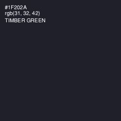 #1F202A - Timber Green Color Image
