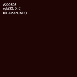 #200505 - Kilamanjaro Color Image