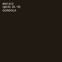 #201A12 - Gondola Color Image