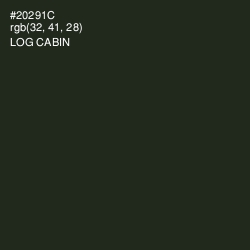 #20291C - Log Cabin Color Image