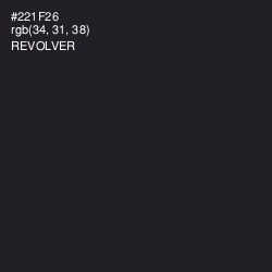 #221F26 - Revolver Color Image