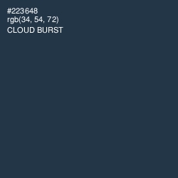 #223648 - Cloud Burst Color Image