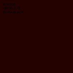 #230200 - Sepia Black Color Image