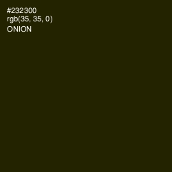 #232300 - Onion Color Image
