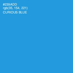 #239ADD - Curious Blue Color Image