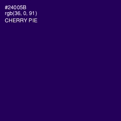 #24005B - Cherry Pie Color Image