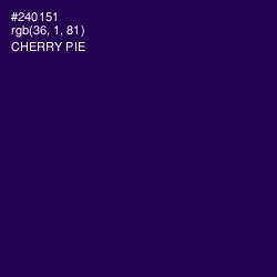 #240151 - Cherry Pie Color Image