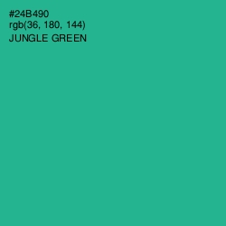#24B490 - Jungle Green Color Image