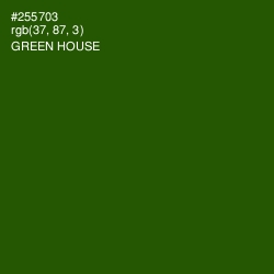 #255703 - Green House Color Image