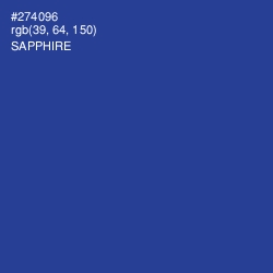 #274096 - Sapphire Color Image
