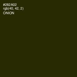 #282A02 - Onion Color Image