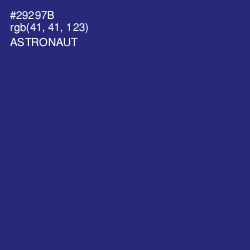 #29297B - Astronaut Color Image