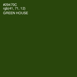 #29470C - Green House Color Image