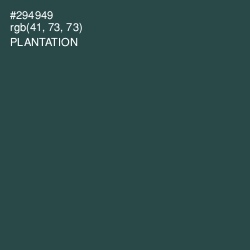 #294949 - Plantation Color Image
