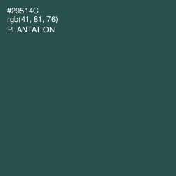 #29514C - Plantation Color Image