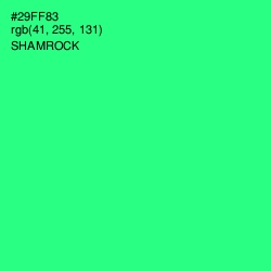 #29FF83 - Shamrock Color Image