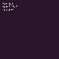 #2A152A - Revolver Color Image