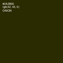 #2A2B00 - Onion Color Image