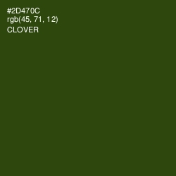 #2D470C - Clover Color Image