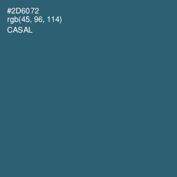 #2D6072 - Casal Color Image