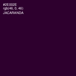 #2E002E - Jacaranda Color Image