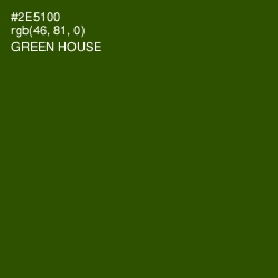 #2E5100 - Green House Color Image
