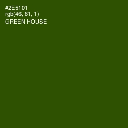 #2E5101 - Green House Color Image