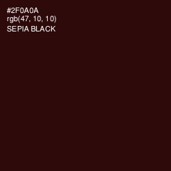 #2F0A0A - Sepia Black Color Image