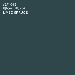 #2F464B - Limed Spruce Color Image