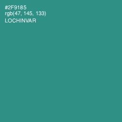 #2F9185 - Lochinvar Color Image