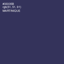 #33335B - Martinique Color Image