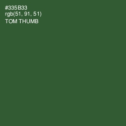 #335B33 - Tom Thumb Color Image