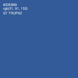 #335B99 - St Tropaz Color Image