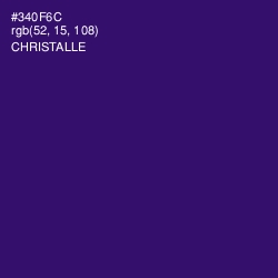 #340F6C - Christalle Color Image