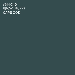 #344C4D - Cape Cod Color Image