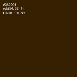 #362001 - Dark Ebony Color Image