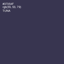 #37354F - Tuna Color Image