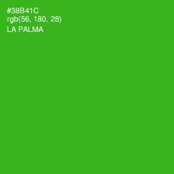 #38B41C - La Palma Color Image