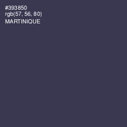 #393850 - Martinique Color Image
