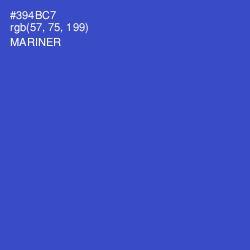 #394BC7 - Mariner Color Image