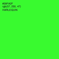 #39FA2F - Harlequin Color Image