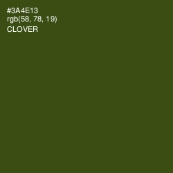 #3A4E13 - Clover Color Image
