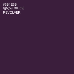 #3B1E3B - Revolver Color Image