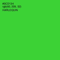 #3CD134 - Harlequin Color Image