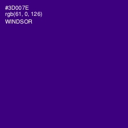 #3D007E - Windsor Color Image