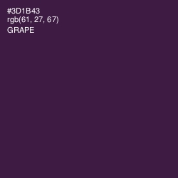 #3D1B43 - Grape Color Image