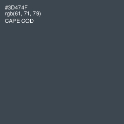 #3D474F - Cape Cod Color Image