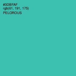 #3DBFAF - Pelorous Color Image