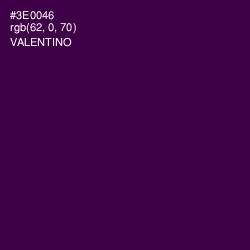 #3E0046 - Valentino Color Image